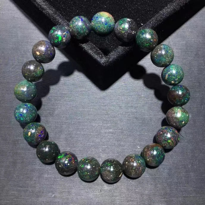 Black Green Opal Bracelet-ToShay.org