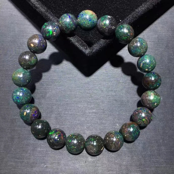 Black Green Opal Bracelet-ToShay.org