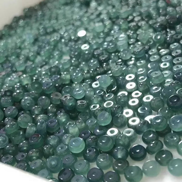 Green Jadeite Beads-ToShay.org