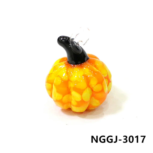 Glass Pumpkin Pendants-ToShay.org