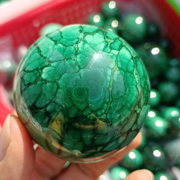 Green Malachite Ball-ToShay.org