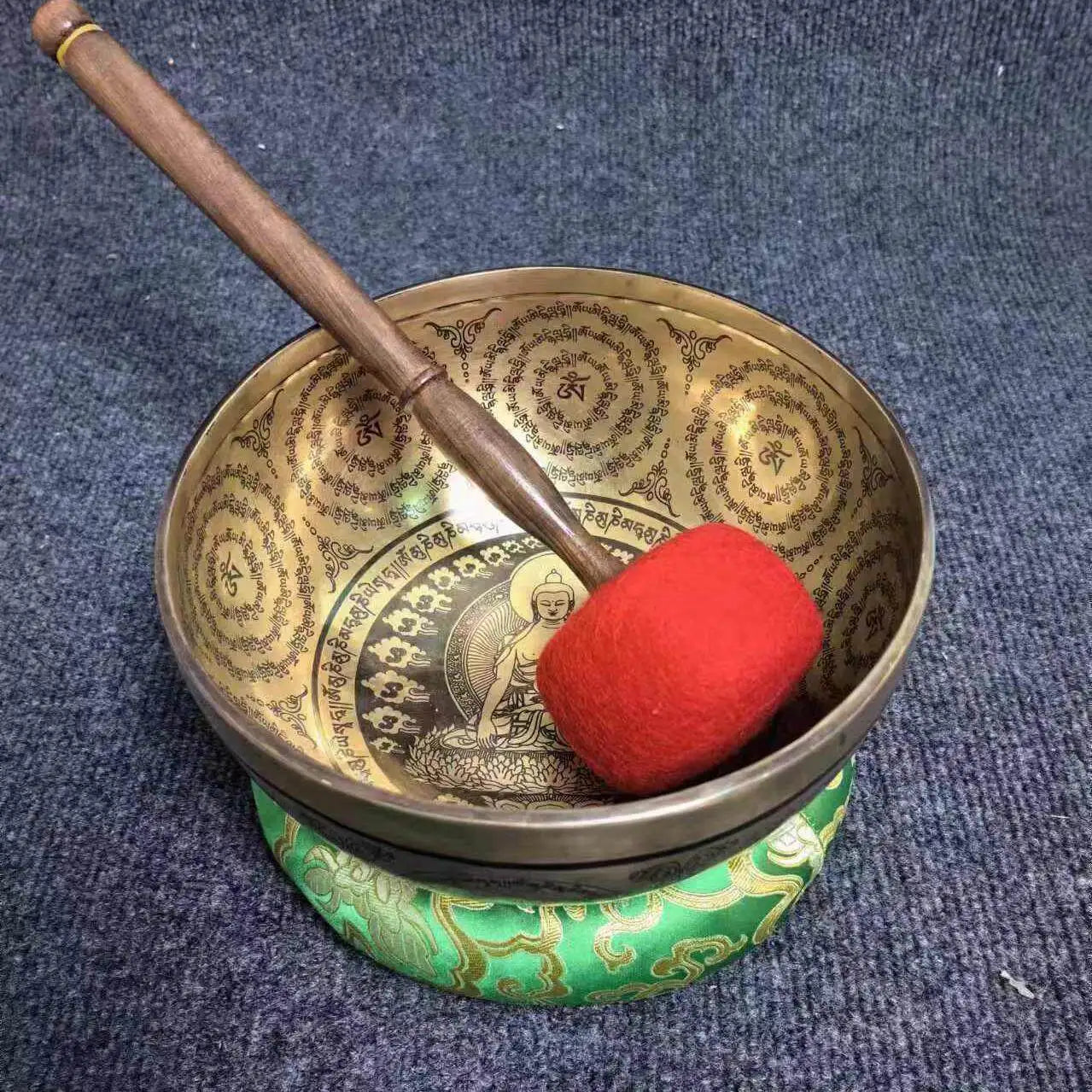 Tibetan Brass Singing Bowl-ToShay.org