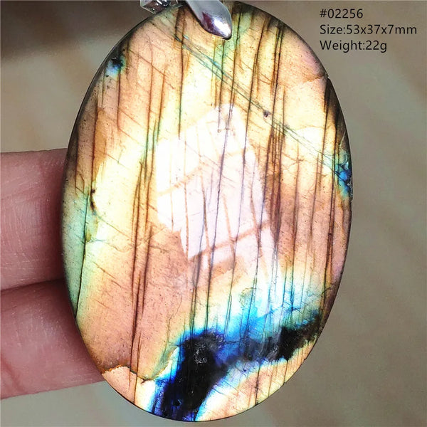 Blue Light Labradorite Pendant-ToShay.org