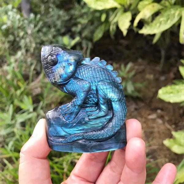 Blue Labradorite Lizard-ToShay.org