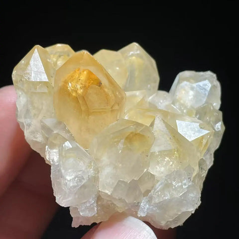 Yellow Citrine Crystal Cluster-ToShay.org