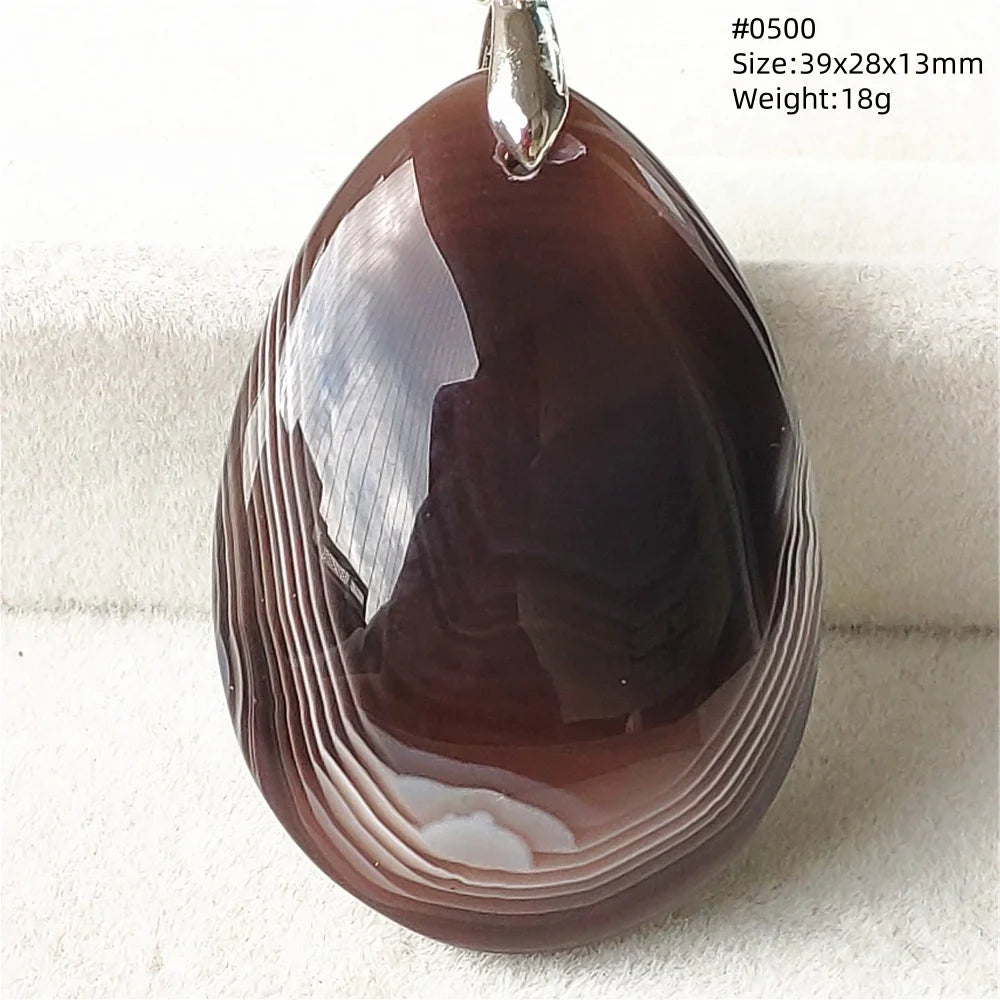 Black Red Agate Pendant-ToShay.org