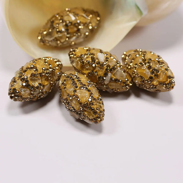 Yellow Citrine Beads-ToShay.org
