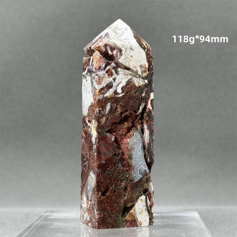 Red Agate Obelisk-ToShay.org