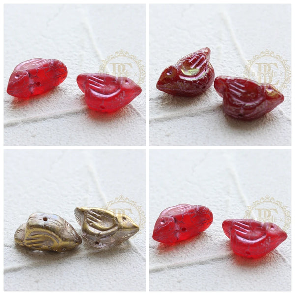 Glass Bird Pendants-ToShay.org