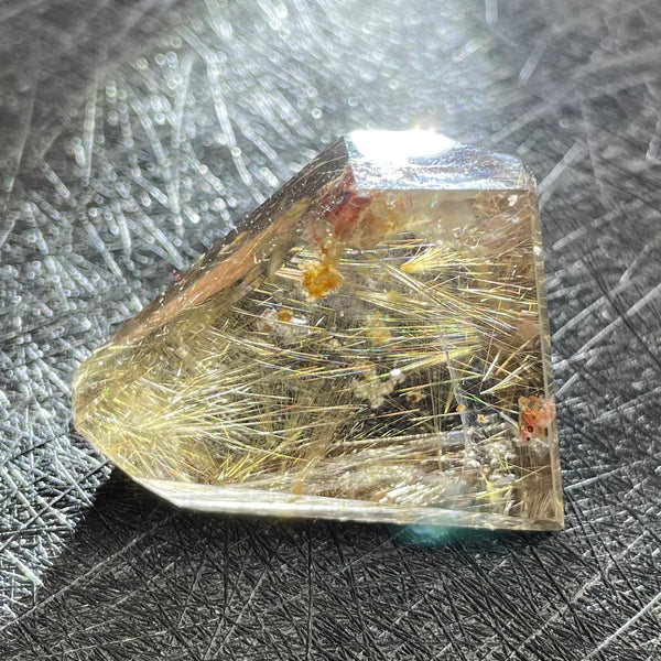 Gold Rutilated Quartz Crystal-ToShay.org