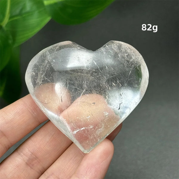 Clear Crystal Heart-ToShay.org