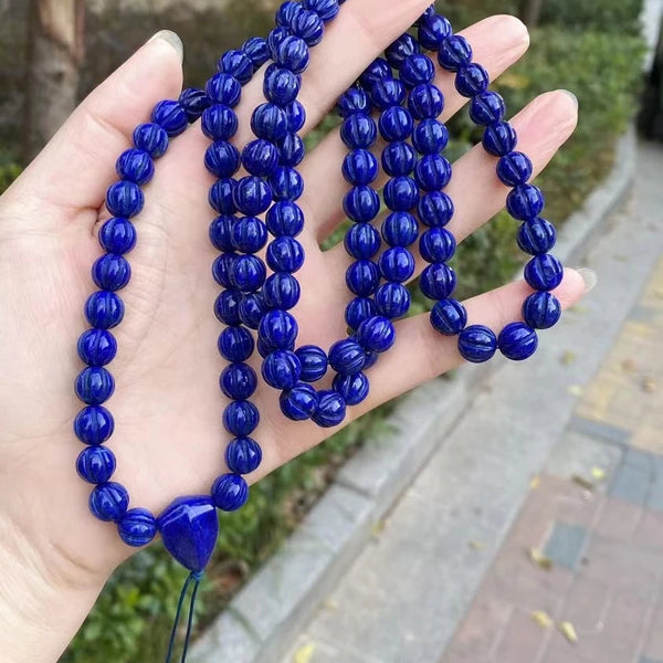 Blue Lapis Lazuli Necklace-ToShay.org
