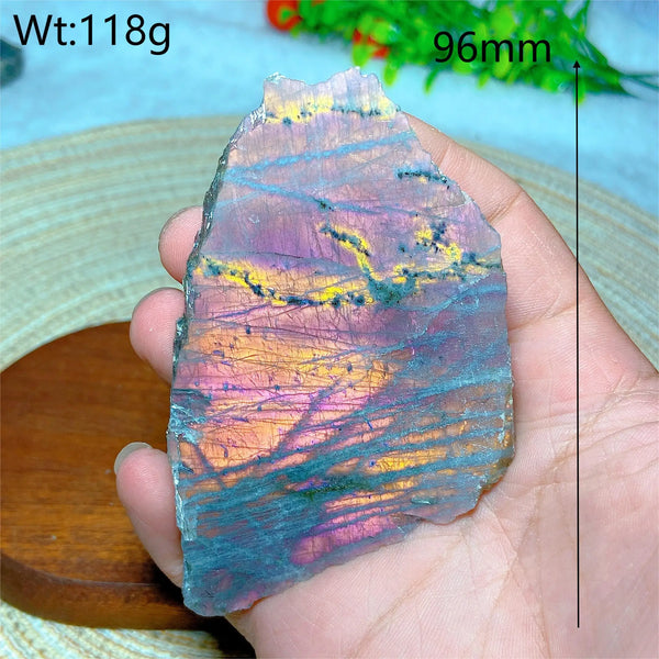 Purple Labradorite Slice-ToShay.org