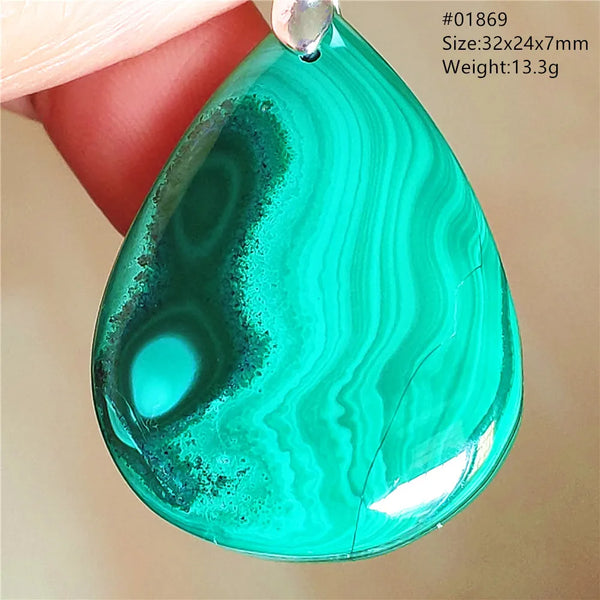 Green Malachite Pendant-ToShay.org