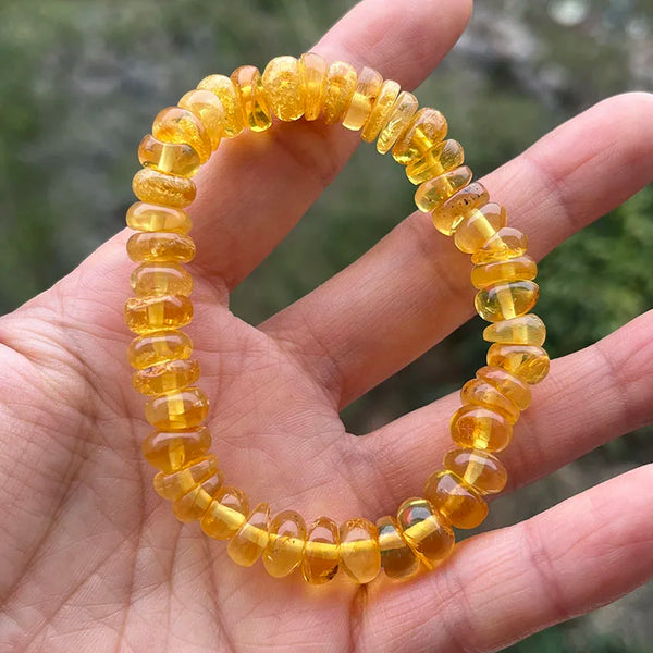 Yellow Amber Bracelet-ToShay.org