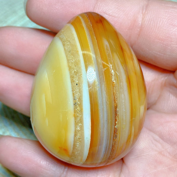 Orange Carnelian Egg-ToShay.org