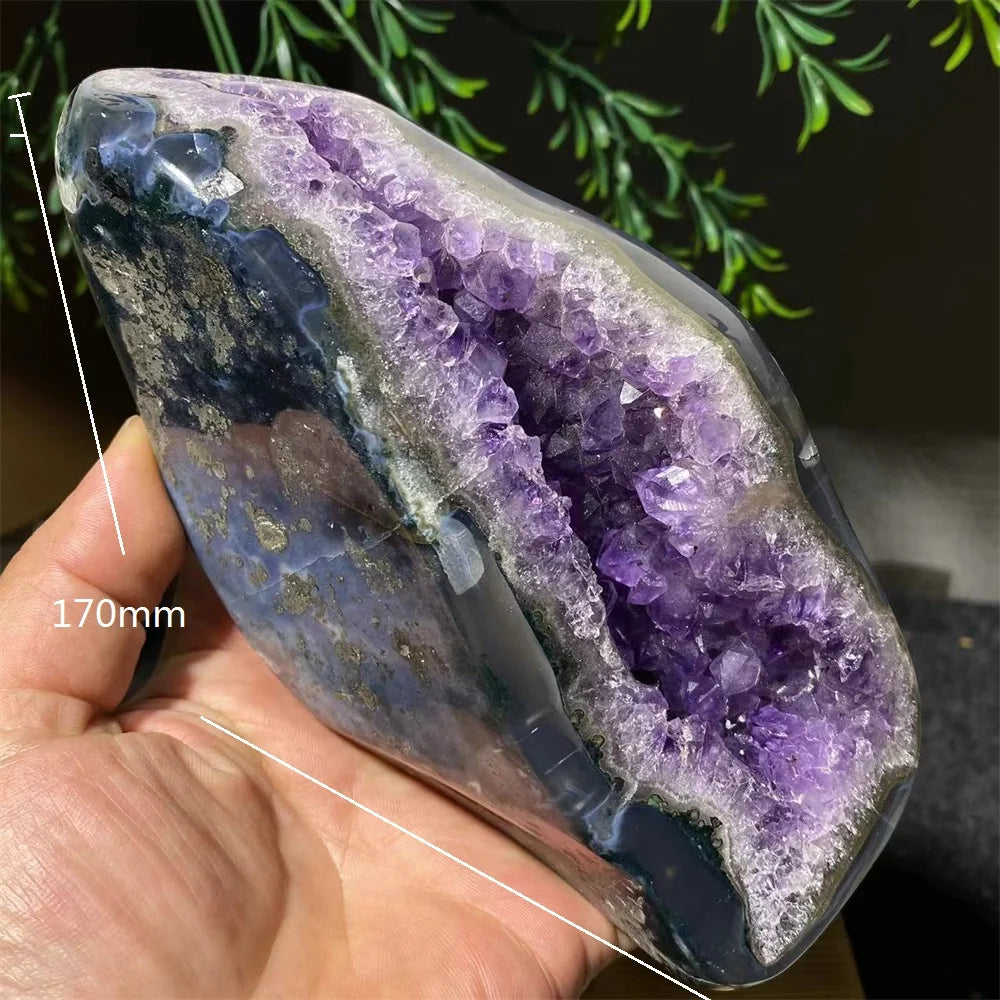 Purple Amethyst Cluster-ToShay.org