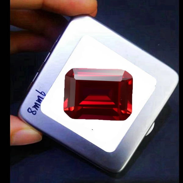 Red Crystal Cut Ruby-ToShay.org