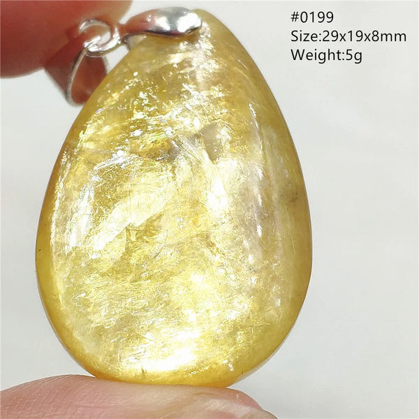 Gold Lepidolite Flash Pendant-ToShay.org