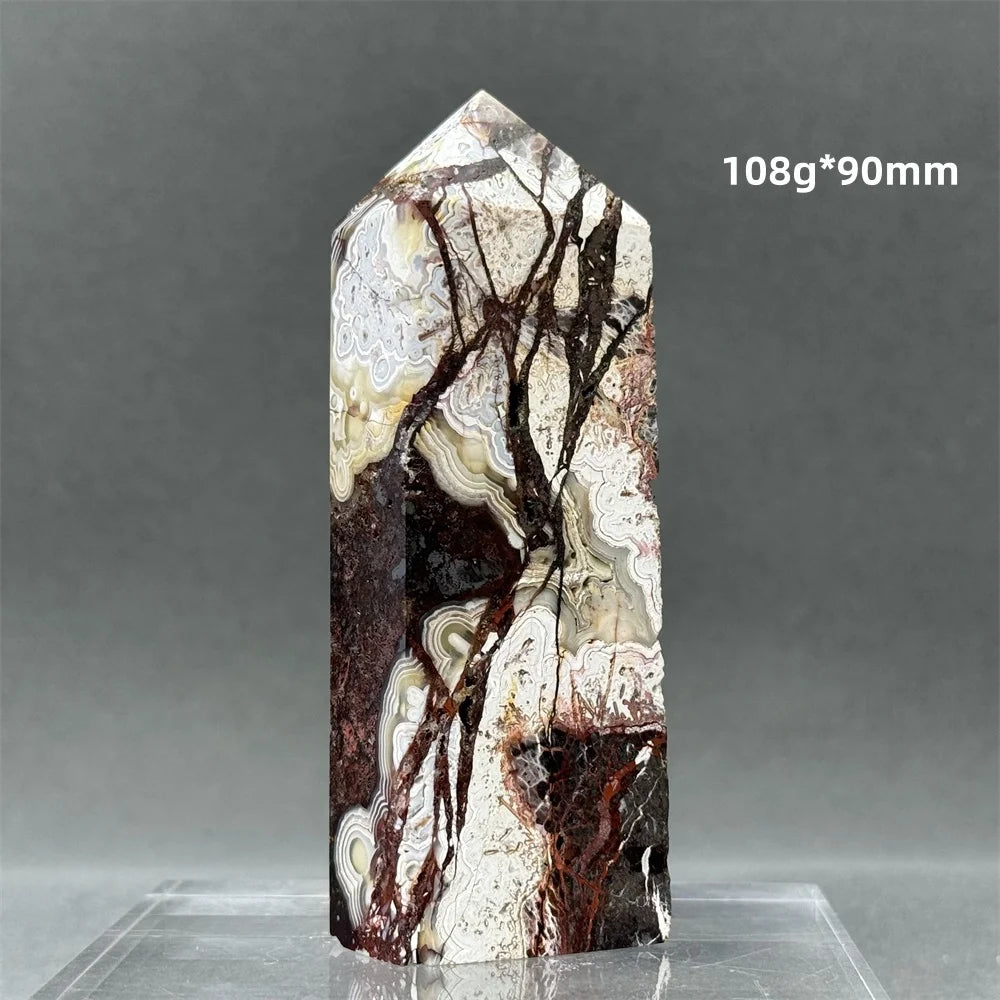 Red Agate Obelisk-ToShay.org