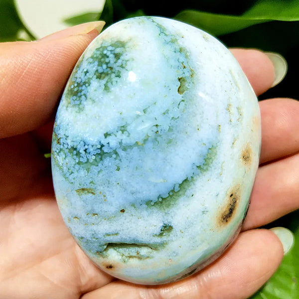 Ocean Jasper Palm Stone-ToShay.org