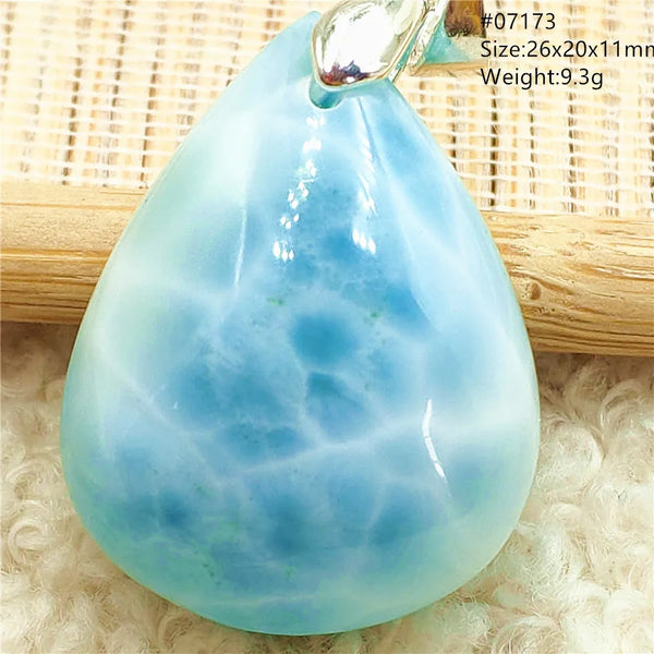 Blue Larimar Pendant-ToShay.org