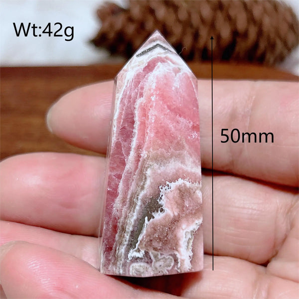 Pink Rhodochrosite Point-ToShay.org