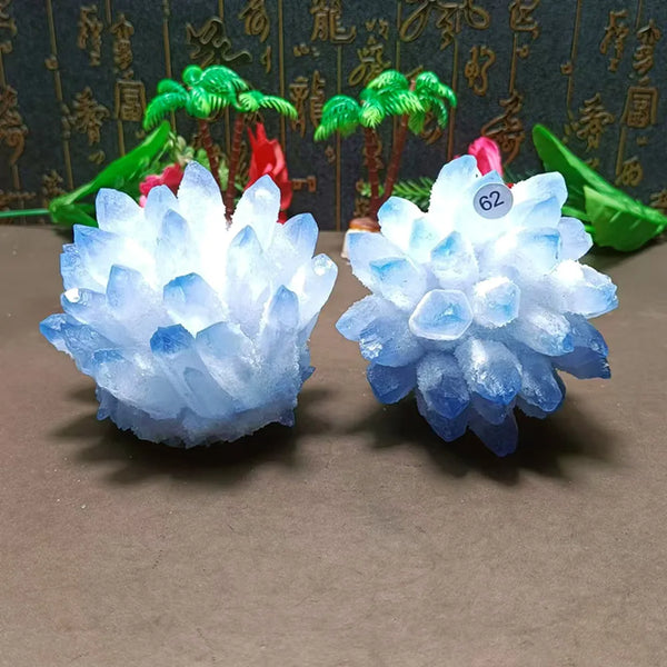 Blue Phantom Quartz Cluster-ToShay.org