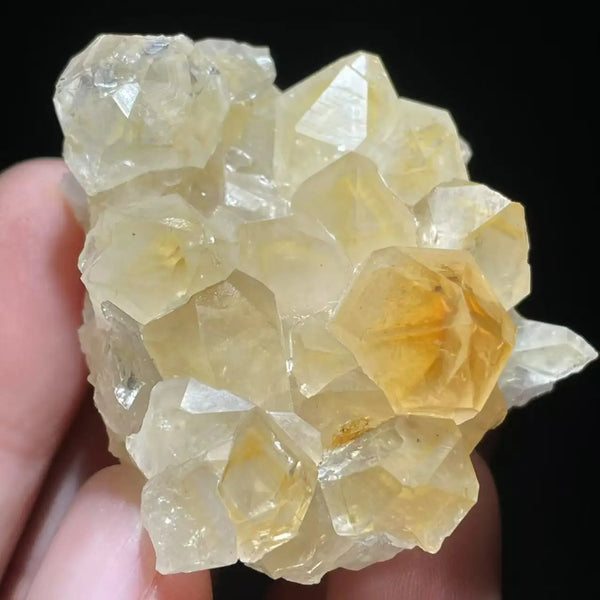 Yellow Citrine Crystal Cluster-ToShay.org