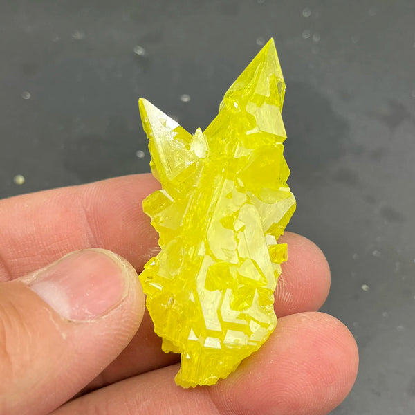 Yellow Sulfur Rock Quartz-ToShay.org