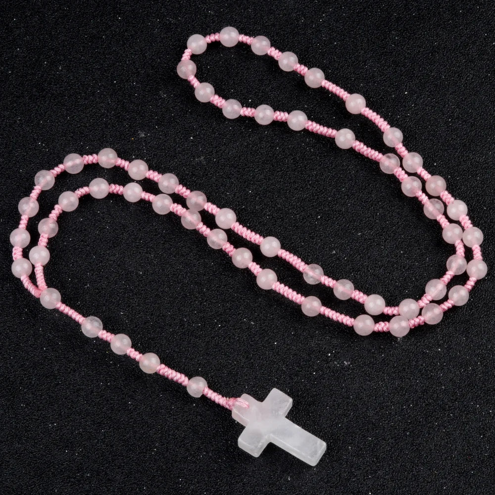 Mixed Crystal Bead Rosary-ToShay.org