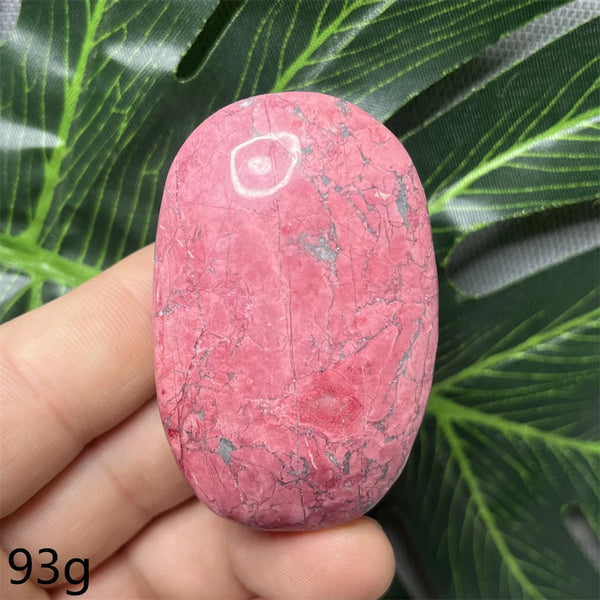 Pink Peach Jade Palm Stone-ToShay.org