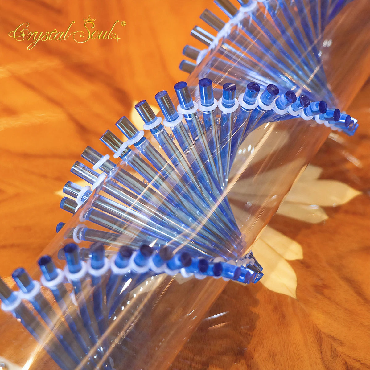 Blue Crystal Rain Sticks-ToShay.org