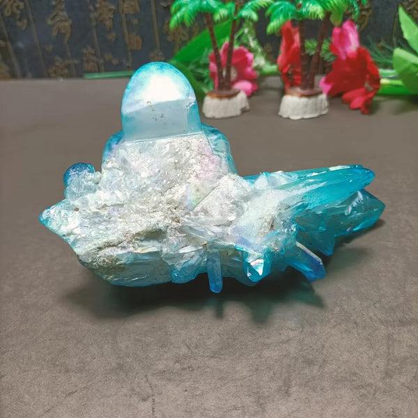 Blue Angel Aura Skull-ToShay.org