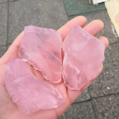 Pink Rose Quartz Crystal-ToShay.org