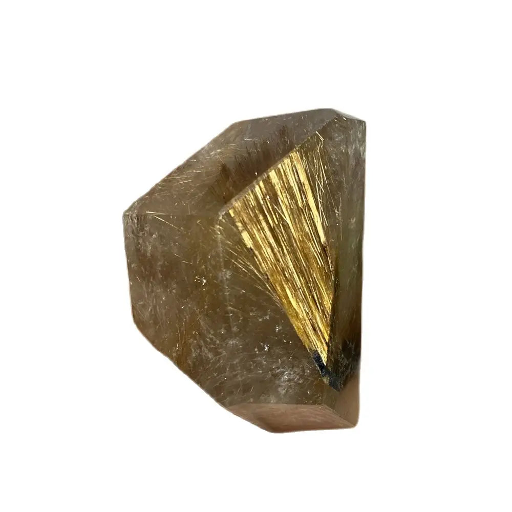 Gold Rutilated Quartz Rock-ToShay.org