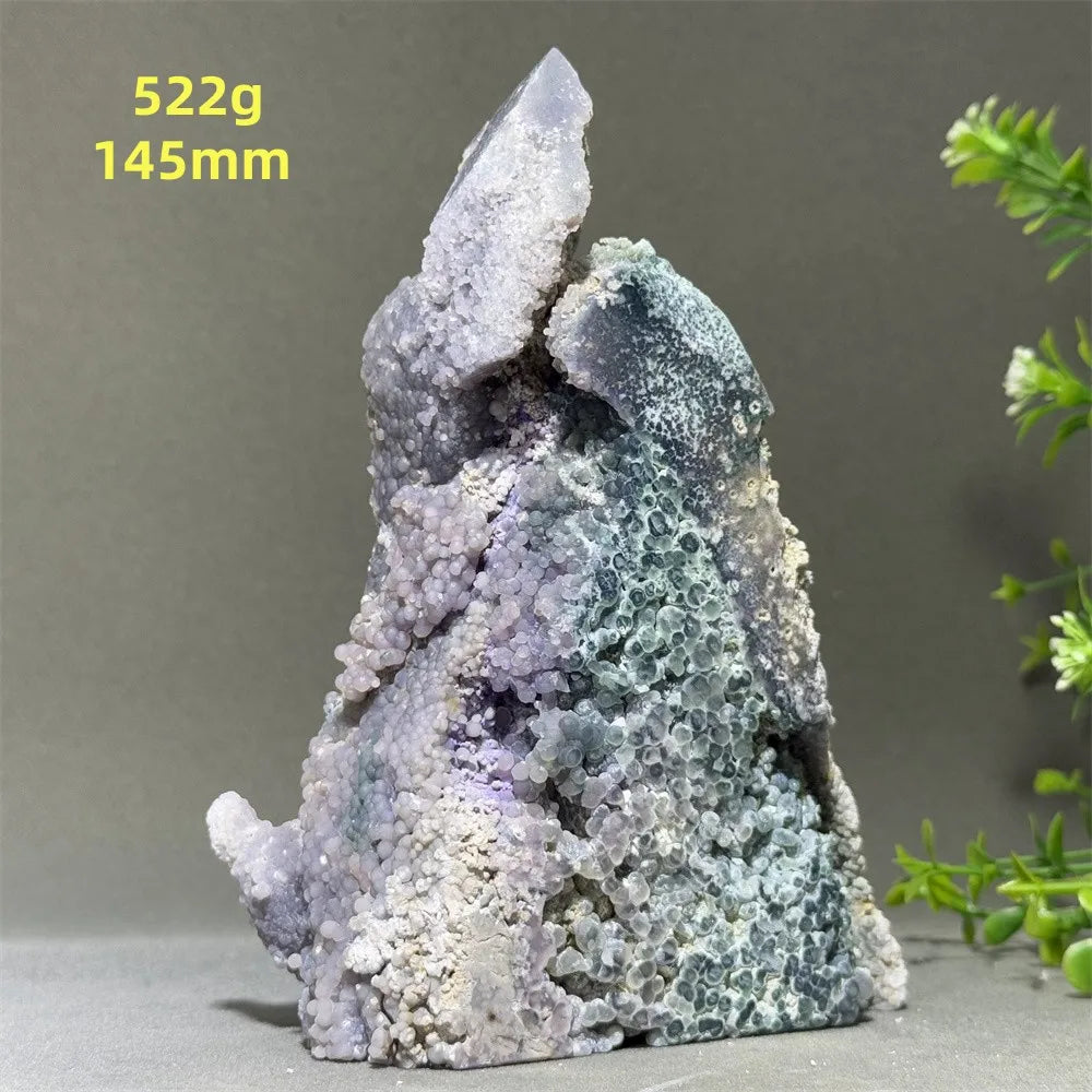 Purple Grape Agate Tower-ToShay.org