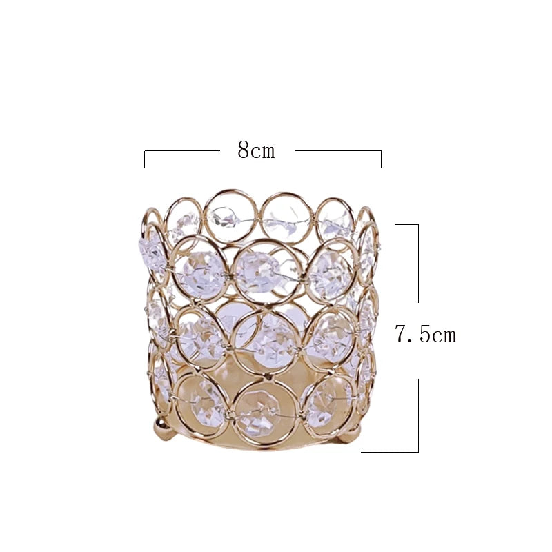 Crystal Bead Flower Vase-ToShay.org