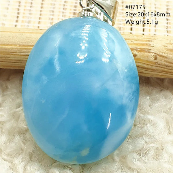 Blue Larimar Pendant-ToShay.org