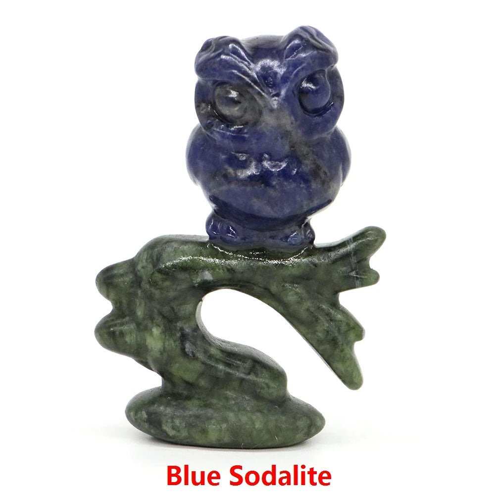 Mixed Crystal Owl Branch-ToShay.org
