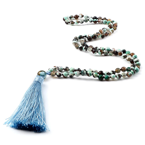 Mixed Crystal Prayer Mala-ToShay.org