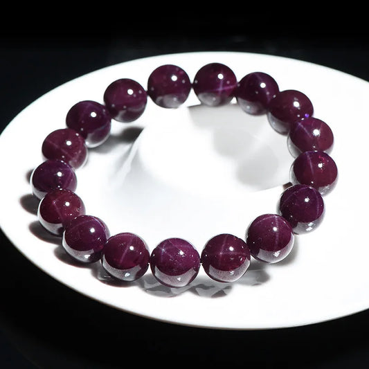Purple Garnet Bracelet-ToShay.org