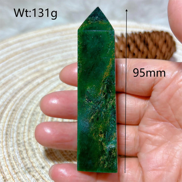 Green Emerald Quartz Point-ToShay.org