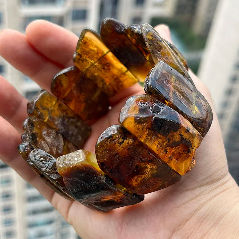 Yellow Amber Bracelet-ToShay.org