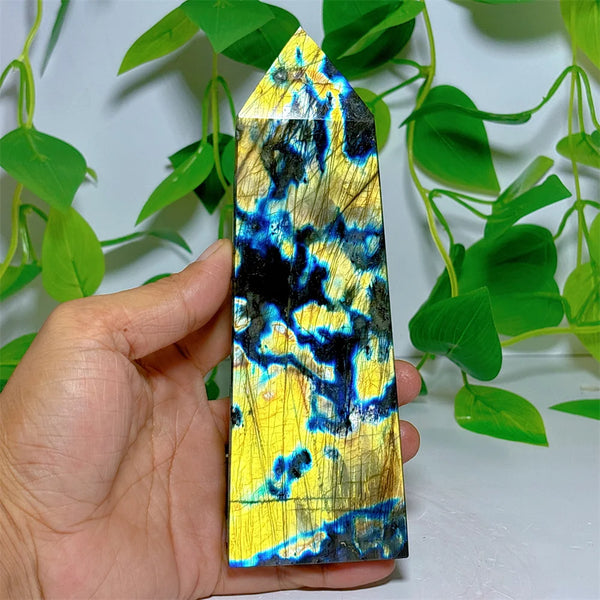 Blue Labradorite Tower-ToShay.org