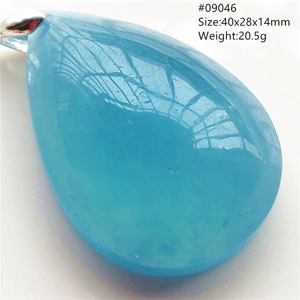 Blue Aquamarine Pendant-ToShay.org
