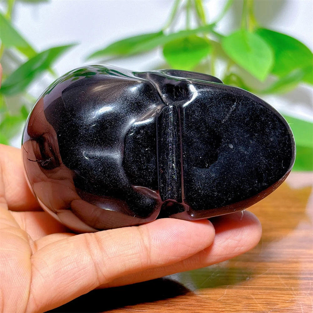Black Obsidian Skull-ToShay.org
