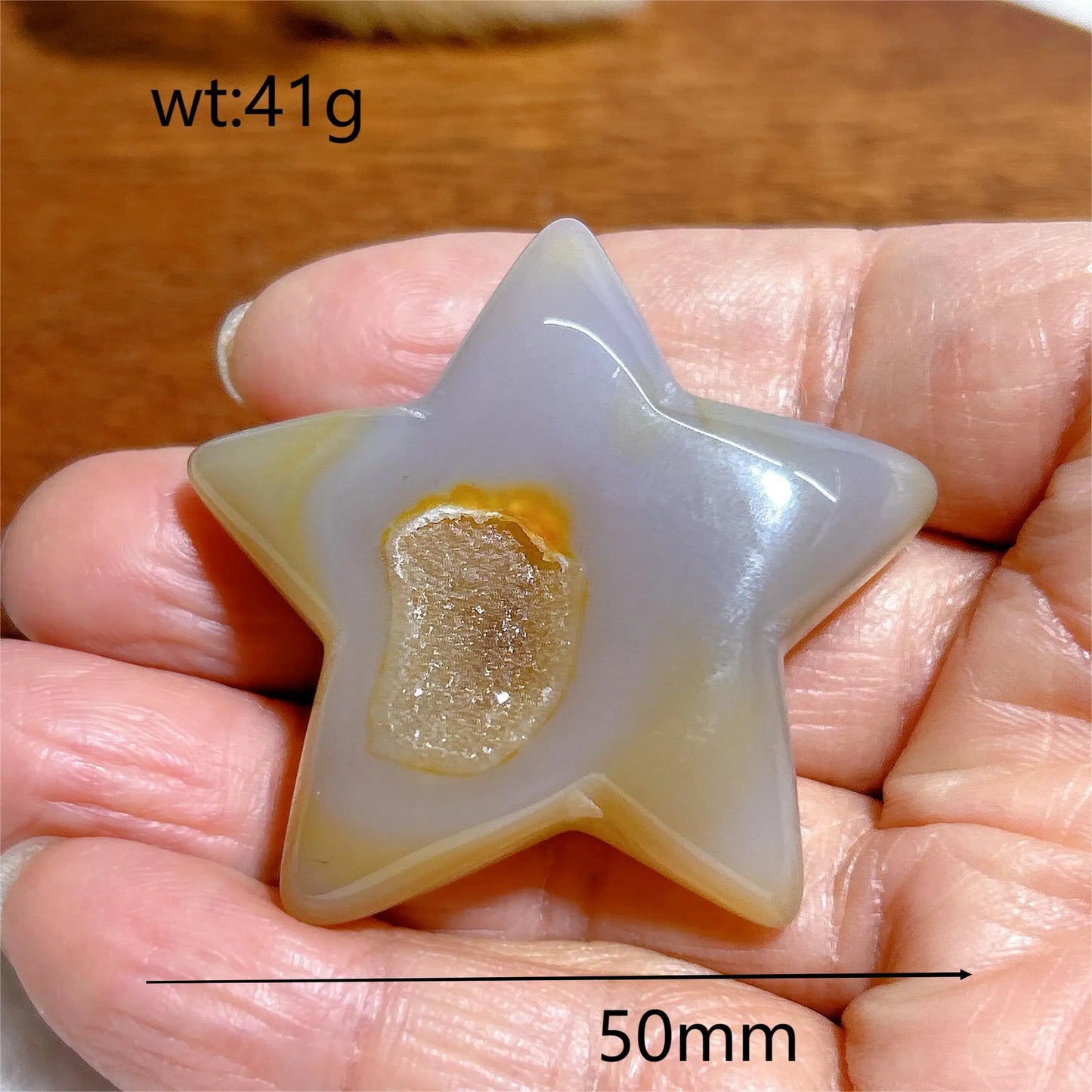 Grey Agate Star-ToShay.org