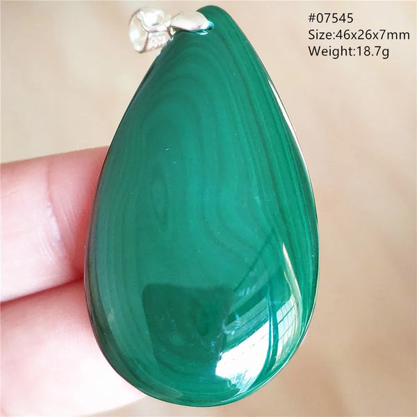 Green Malachite Pendant-ToShay.org