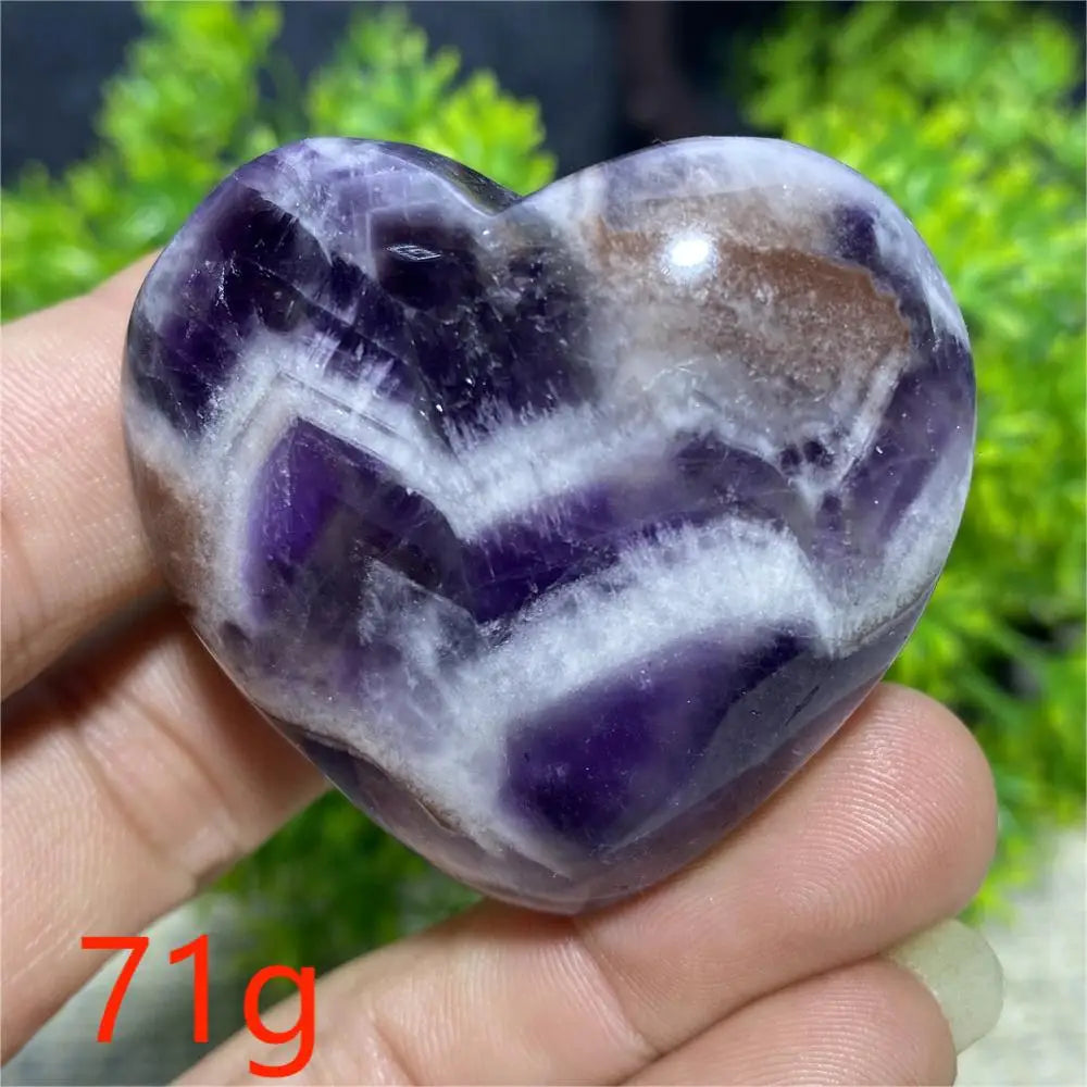 Purple Dream Amethyst Heart-ToShay.org